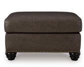 Roxmere Umber Ottoman 5550314.